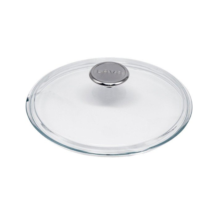 LAVA LID GLASS WITH SST KNOB Ø28CM