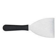 Triangular spatula stainless steel 10 cm