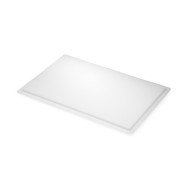 Lid for dough container rectangular white plastic 60x40x2.5 cm Gilac