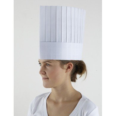 CHEF HAT H22.5 PACK OF 10