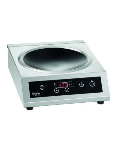 INDUCTION WOK 3500W HOB D26CM 220-240V/50-60HZ BARTSCHER