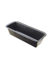 Cake mould steel With release liner 28x10x7.5 cm Gobel