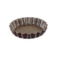 Individual pie dish steel With release liner Ø 12 cm 2 cm Gobel