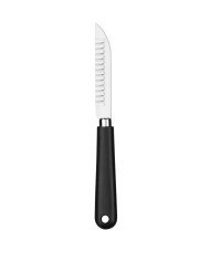 Decorative knife 10 cm stainless steel plastic plain coloured Deglon
