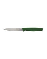 Office knife 10 m stainless steel polypropylene (pp) Green coloured Pro.cooker