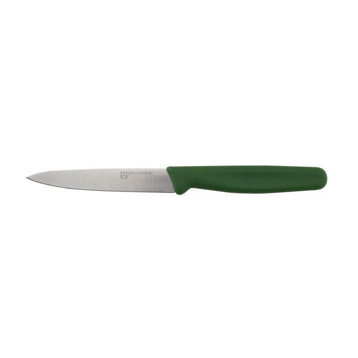 Office knife 10 m stainless steel polypropylene (pp) Green coloured Pro.cooker