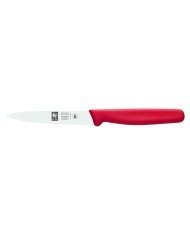 Office knife 10 cm stainless steel polypropylene (pp) Red coloured