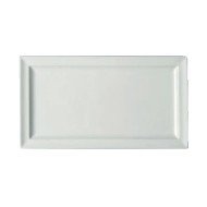 Dinner plate rectangular ivory glazed 29x12 cm Classic Gourmet Rak