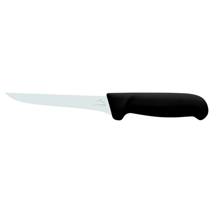 Boning knife with straight back 15 cm stainless steel polypropylene (pp) plain coloured Pro.cooker
