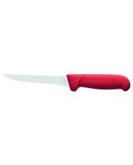 Boning knife with straight back 15 cm stainless steel polypropylene (pp) plain coloured Pro.cooker