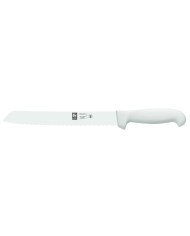 Bread knife 25 cm stainless steel polypropylene (pp) white serrated