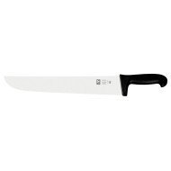 Butcher's knife/ wide blade 20 cm sropylene (pp) black colouredtainless steel polyp