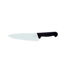 Chef's knife/ narrow blade 20 cm stainless steel polypropylene (pp) black coloured Pro.cooker