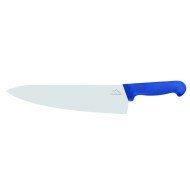 Chef's knife/ wide blade 26 cm stainless steel polypropylene (pp) blue coloured Pro.cooker