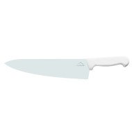 Chef's knife/ wide blade 26 cm stainless steel polypropylene (pp) white coloured Pro.cooker