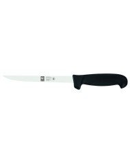 SOLE FILLETING KNIFE 18 CM STAINLESS STEEL POLYPROPYLENE (PP) BLACK COLOURED