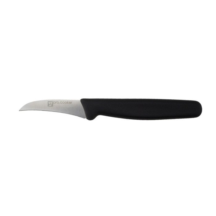 SHAPING KNIFE CURVED BLADE BLACK L6CM NYLON HANDLE PC BY AM