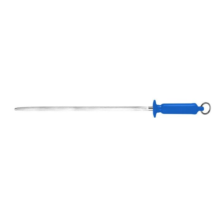 SHARPENING STEEL BLUE ROUND L30CM NYLON HANDLE