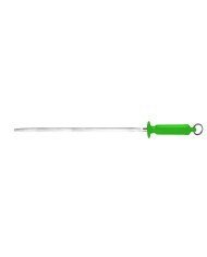 SHARPENING STEEL GREEN ROUND L30CM NYLON HANDLE