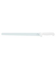 SLICING KNIFE 30 CM STAINLESS STEEL POLYPROPYLENE (PP) WHITE COLOURED PRO.COOKER