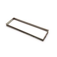 Pie frame stainless steel Without release liner 35x11x2 cm Gobel