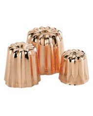 CANNELE MOULD D5.5CM COPPER