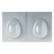 CHOCOLATE MOULD 48X37CM HALF PLAIN EGG