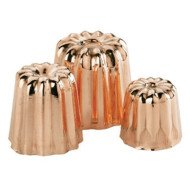 CANNELE MOULD D3.5CM COPPER