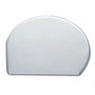 DOUGH SCRAPER 15X11CM WHITE STIFF