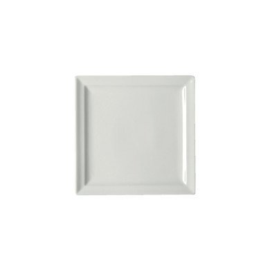 Dinner plate square ivory glazed 30x30 cm Classic Gourmet Rak