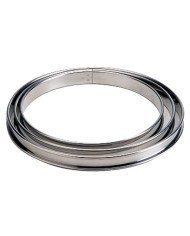 Tart ring stainless steel Without release liner Ø 20 cm 2 cm Gobel