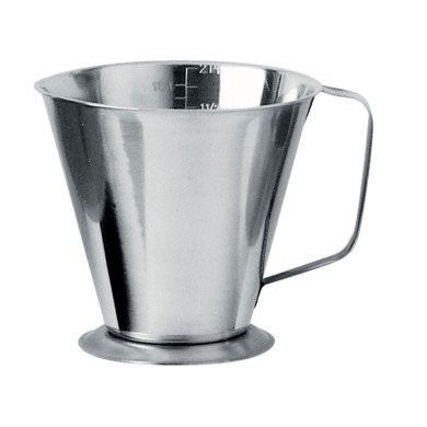 Graduated measure stainless steel Ø 16 cm 20.5x17.4x18.5 cm 2 L De Buyer