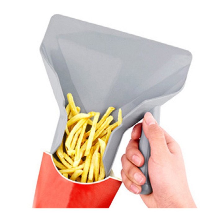 SCOOP FRENCH FRIES FOR RIGHT HANDED