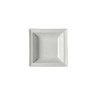 Dish square ivory glazed 12 cm Classic Gourmet Rak