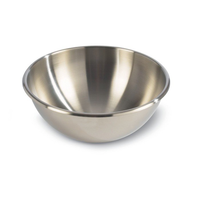 Semi-spherical basin stainless steel Ø 35 cm 17.5 cm 11.2 L