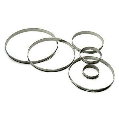 CERCLE A TARTE INOX  280 MM