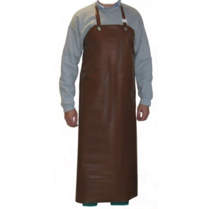 APRON CHOCOLATE L90XH115CM 300 MICRONS  POLYURETHANE