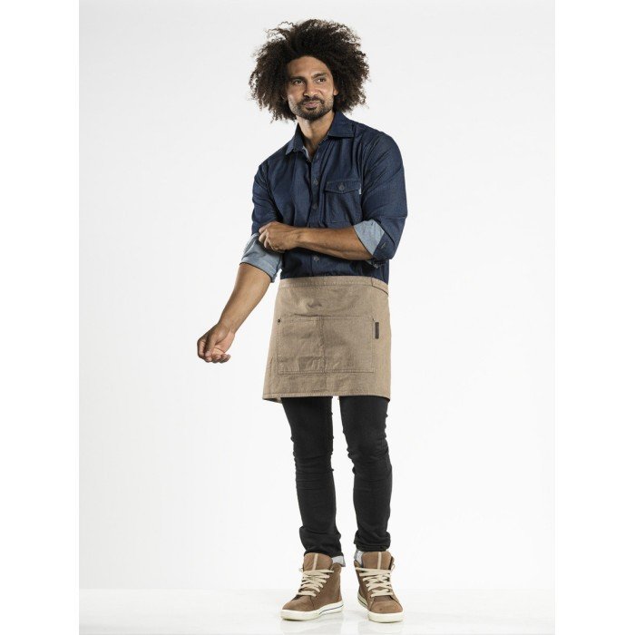 DENIM APRON BASE MUD W80XL40CM 100% COTTON Base Chaud Devant