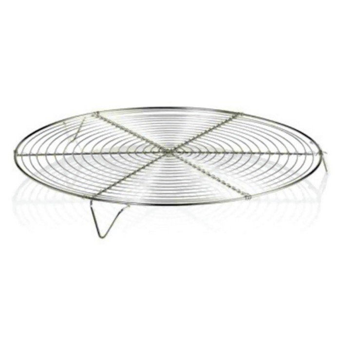 COOLING RACK WITH FEET D28CM SST