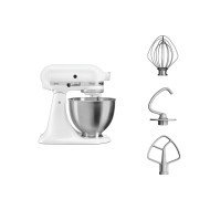 CLASSIC WHITE MIXER KITCHENAID TILT-HEAD 4.3L