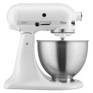 CLASSIC WHITE MIXER KITCHENAID TILT-HEAD 4.3L