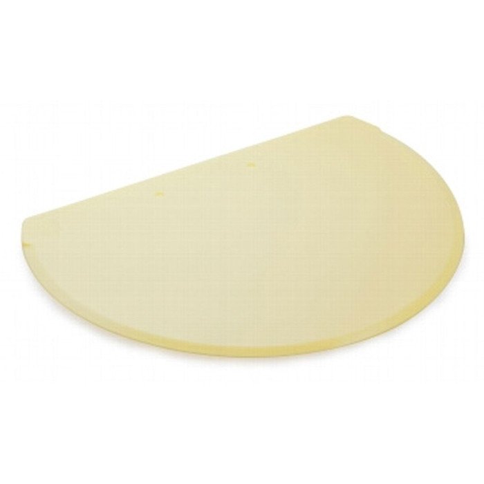 DOUGH SCRAPER FLEXIBLE BEIGE L16 X W12CM