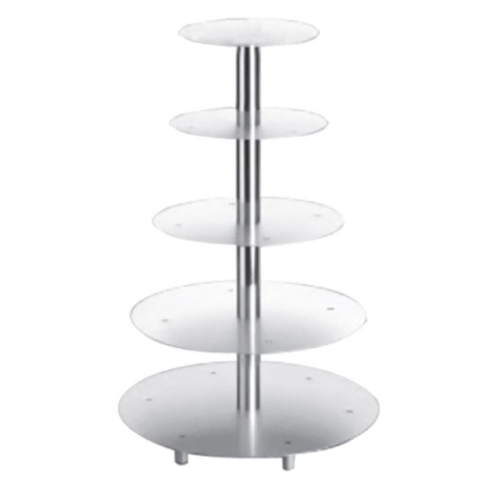 CAKE STAND ALUMINIUM