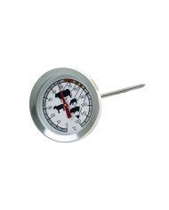 THERMOMETER DIAL 0/+120°C D50MM SST PROBE L15CM