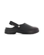 SAFETY CLOG BLACK SIZE 47 MICROFIBRE SILVO BLACK NORDWAYS