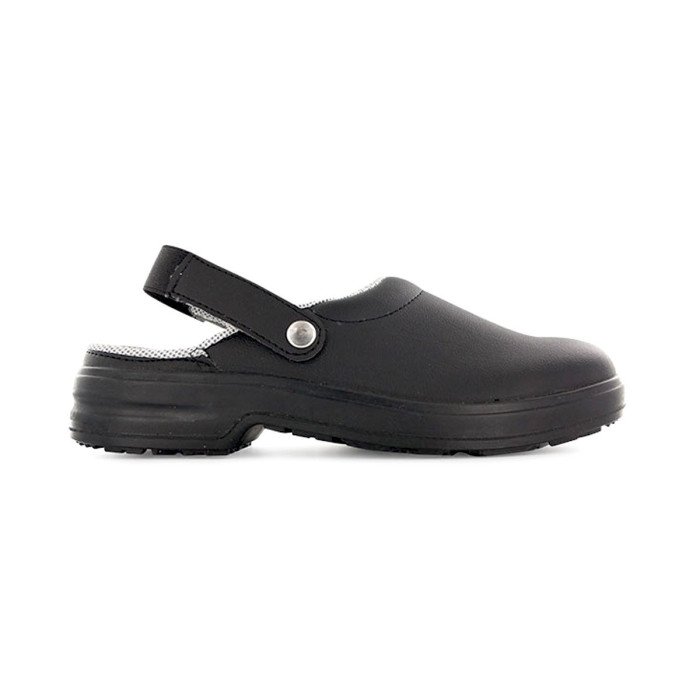 SAFETY CLOG BLACK SIZE 47 MICROFIBRE SILVO BLACK NORDWAYS