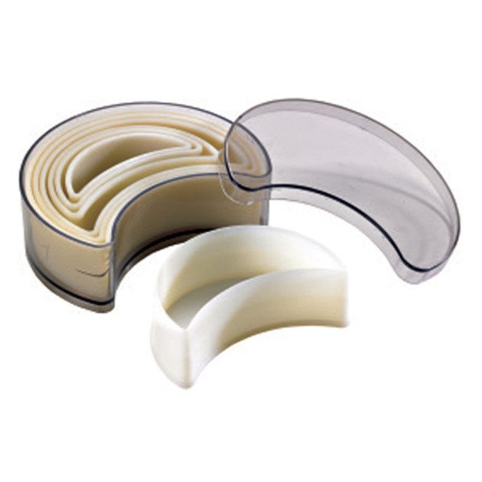 CUTTER CRESCENT PLAIN BOX OF 7 POLIGLASS  