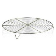 COOLING RACK WITH FEET Ø24CM STAINLESS STEEL