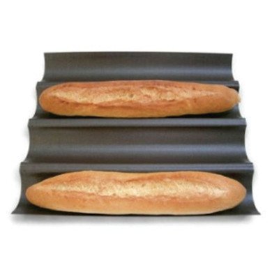 BAGUETTES BAKING TRAY 38X32CM NON STICK