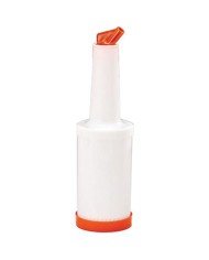 STORE N POUR BOTTLE ROUND 1L ORANGE 